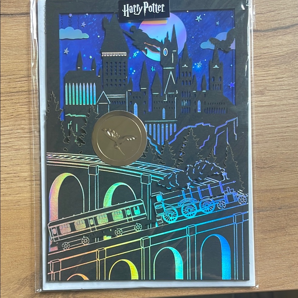 Harry Potter x Papyrus Birthday Card